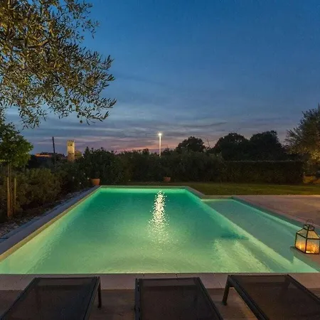 Villa Nar With Pool And Panoramic Views
